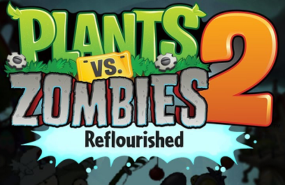 Plants vs Zombies 2 Reflourished Mobile Logo
