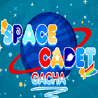 Space Cadet Gacha Mobile Logo