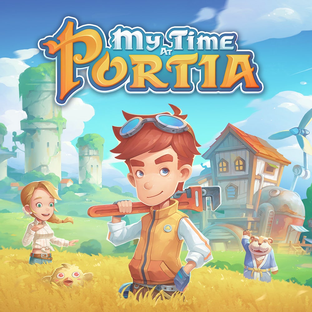 My Time at Portia Mobile Logo